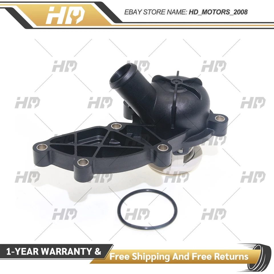 Термостат двигателя HELLA с уплотнительным кольцом для AUDI A5 A8 A6 06E121111G CALA BDW AUK BKH - Изображение 2 из 4
