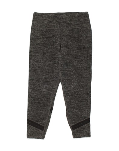 CALVIN KLEIN Womens Leggings UK 12 Medium Grey Cotton AH06