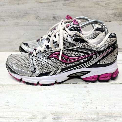 Saucony Womens Size 9 Grid Stratos 5 15190-1 Gray Running Shoes Sneakers - Picture 4 of 7