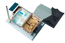 TOMYTEC Eco Lecture MD04 Micro Dollhouse Public Bath Diorama Accessories Japan