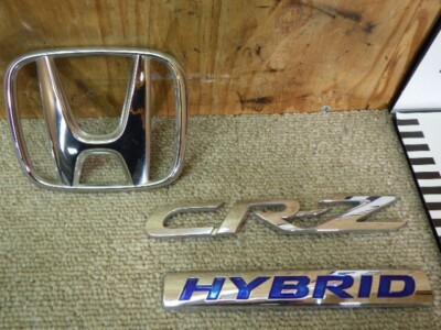HONDA ロゴピンバッジ2つセット HONDA CR-Z CRZ ZF1 ZF2 Trunk Emblem Rear Deck Lid Logo Badge set
