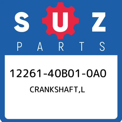 CRANKSHAFT, LH *{MODEL J/K/L/M/N/P/R/S}*