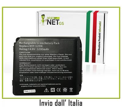 Akku kompatibel mit PC AOpen Barebook 1557 5200mAh 14,4/14,8V 0997