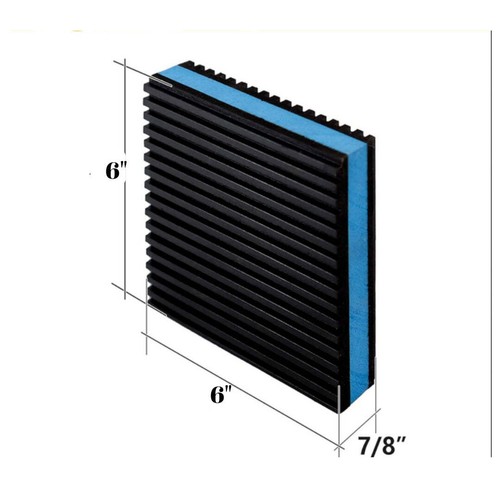 DiversiTech® ANTI-VIBRATION PAD E.V.A. Set of 4 - Picture 3 of 3