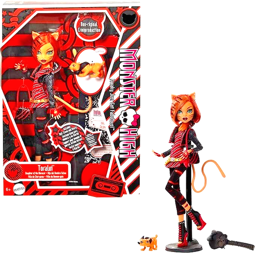 Monster High Boo-riginal Creeproduction Doll, Toralei Collectible Reproduction - Picture 7 of 7