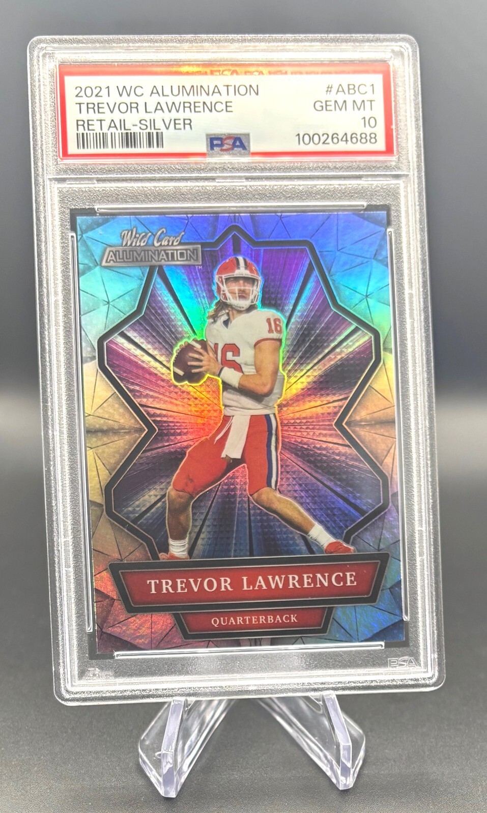 Trevor Lawrence Wild Card Alumination #ABC1 Retail