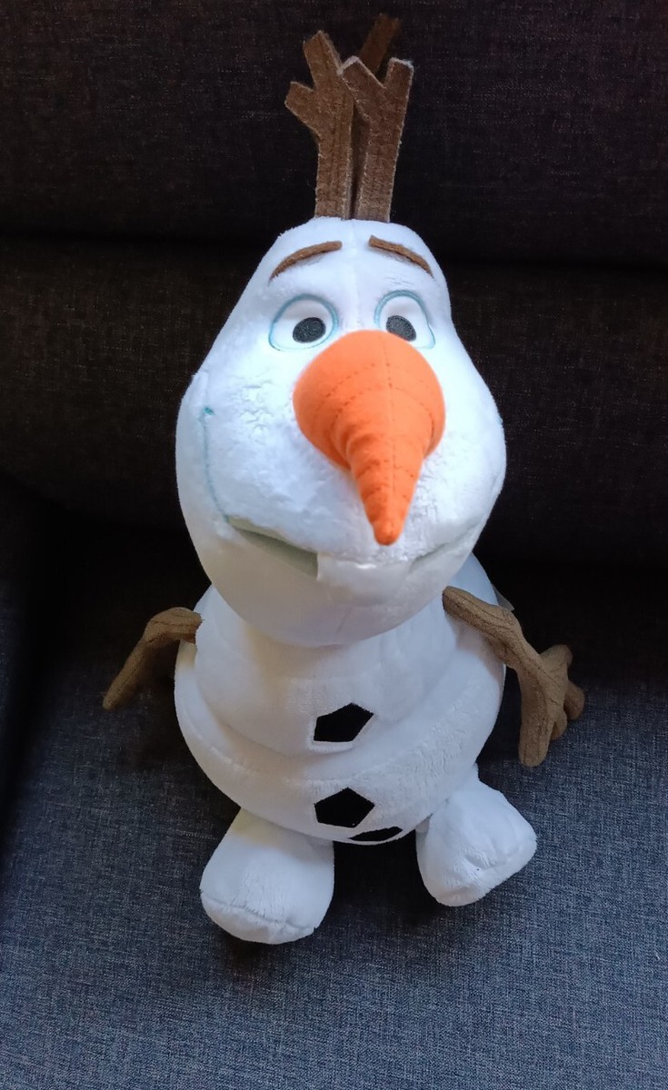 ⛄🌟Plush Peluche Olaf Taille Moyenne disney store 40cm Disneyland Paris