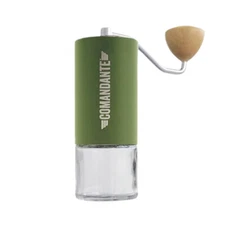 Comandante C40 GRUN MK3 Nitro Blade Coffee Grinder Military Olive Green Bean Jar