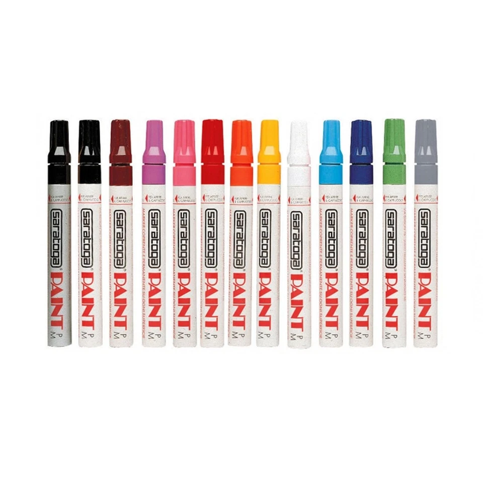 PENNARELLO RITOCCO DI VERNICE COPRENTE PERMANENTE PROFESSIONALE SMALTO ARANCIONE - Immagine 3 di 4