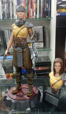 MAD MAX FURY ROAD 1/4 IMPERATOR FURIOSA 2024  3D Hand Painted! Only ! Look !