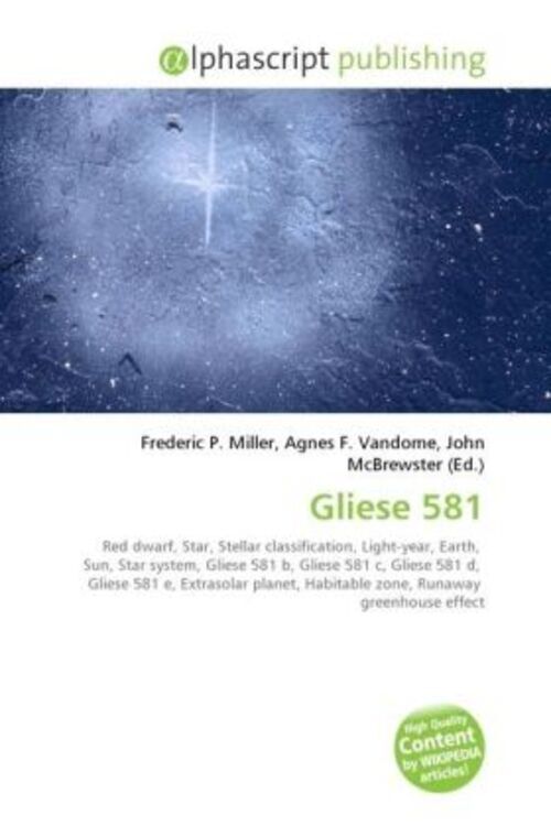 Frederic P. Miller (u. A.) | Gliese 581 | Taschenbuch | Englisch