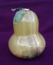 ONYX “PEAR” ORNAMENT.