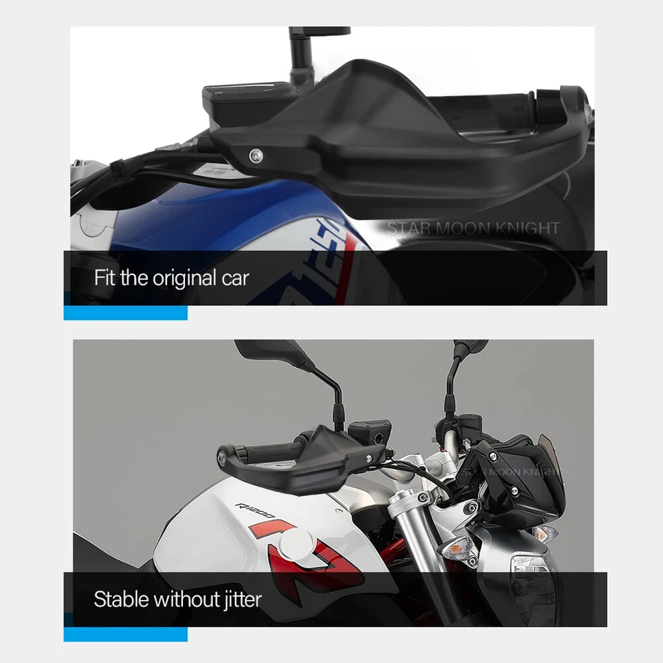 Protector de mano protector de mano protector de parabrisas para BMW R1250R R1200R 2014-2022 Foto 4 de 4