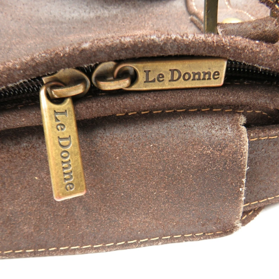 Bolso de Viaje de Lona de Cuero Colombiano 20" de Le Donne Drifter Café BONITO Foto 2 de 4