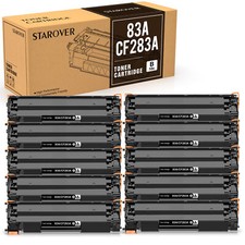 1-10PK 83A CF283A Black Toner For HP 83A LaserJet Pro M127fn M127fw M125nw Lot