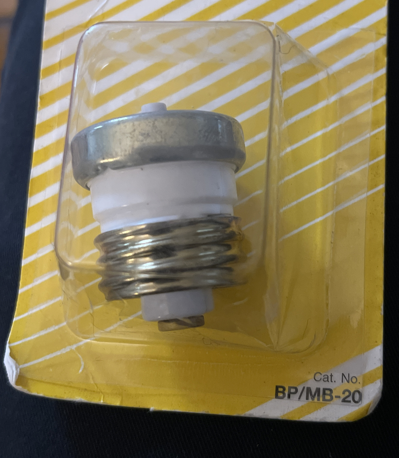 Fusible à Vis (Edison Base) Bussmann BP/MB-20 - 20 Ampères, 125 Volts - Pour Anciennes Installations