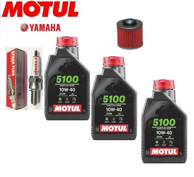 Kit Tagliando Yamaha T-Max TMax Olio 5000 Motul Filtri Olio Aria Candele Ngk - Foto 9