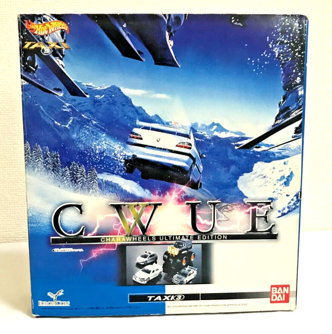 CWUE Chara wheels Ultimate Edition Taxi 3 RARE Hot Wheels Peugeot
