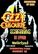 OZZY OSBURNE POSTER PHOTO PRINT 12" x 18"