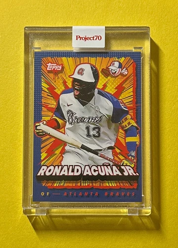 2021 TOPPS PROJECT 70 RONALD ACUNA JR. BY SKET ONE #726 BRAVES