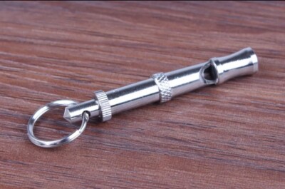 Pet Dog ultrasonic discipline Training whistle / Panic Whistle Adjustable Sound
