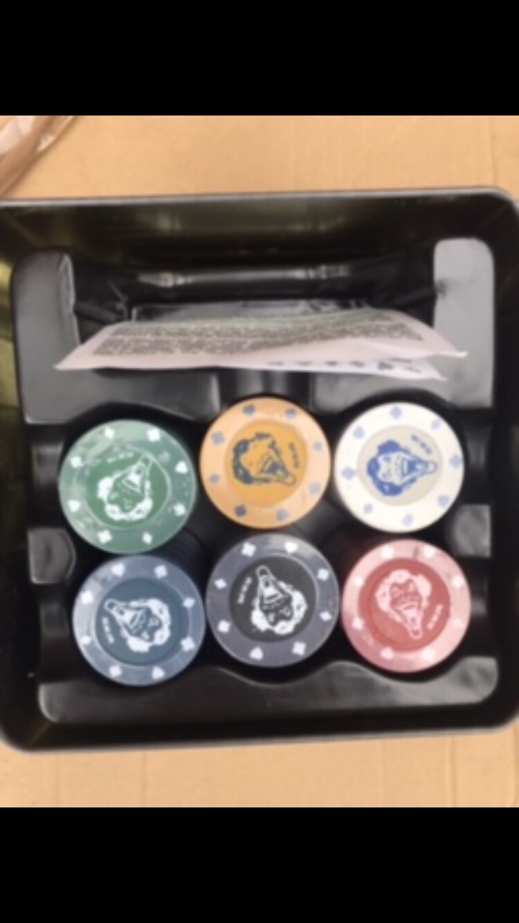 Joker Poker Set Chips Only eBay