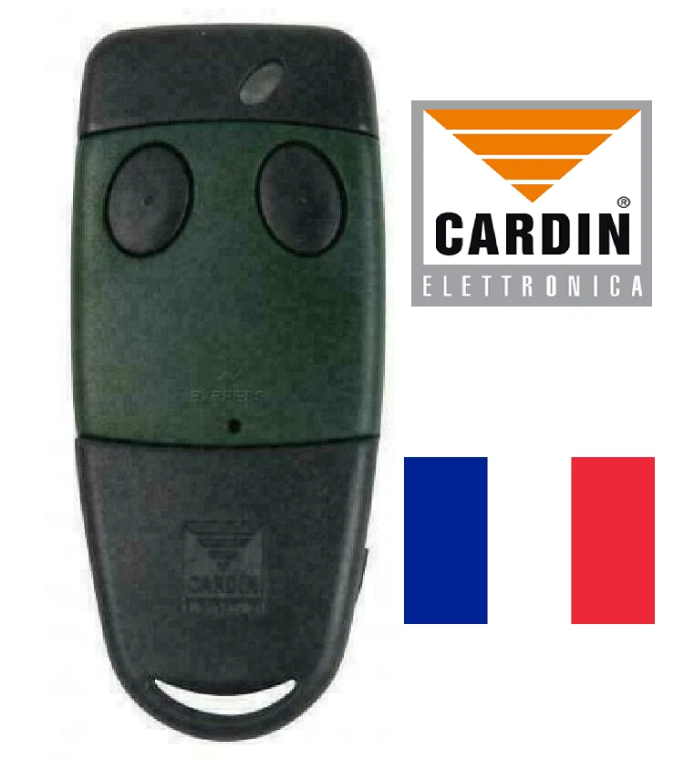 CARDIN TXQ4492PO Télécommande de portail 433,92Mhz 2 Canaux S449-QZ2 449200