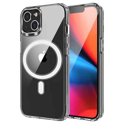 FÜR APPLE IPHONE 13 PRO MAX - MagSafe Handy Kompatibel Case Tasche Hülle KLAR