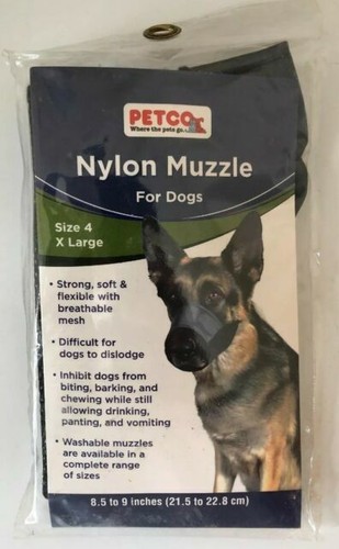 small dog muzzle petco