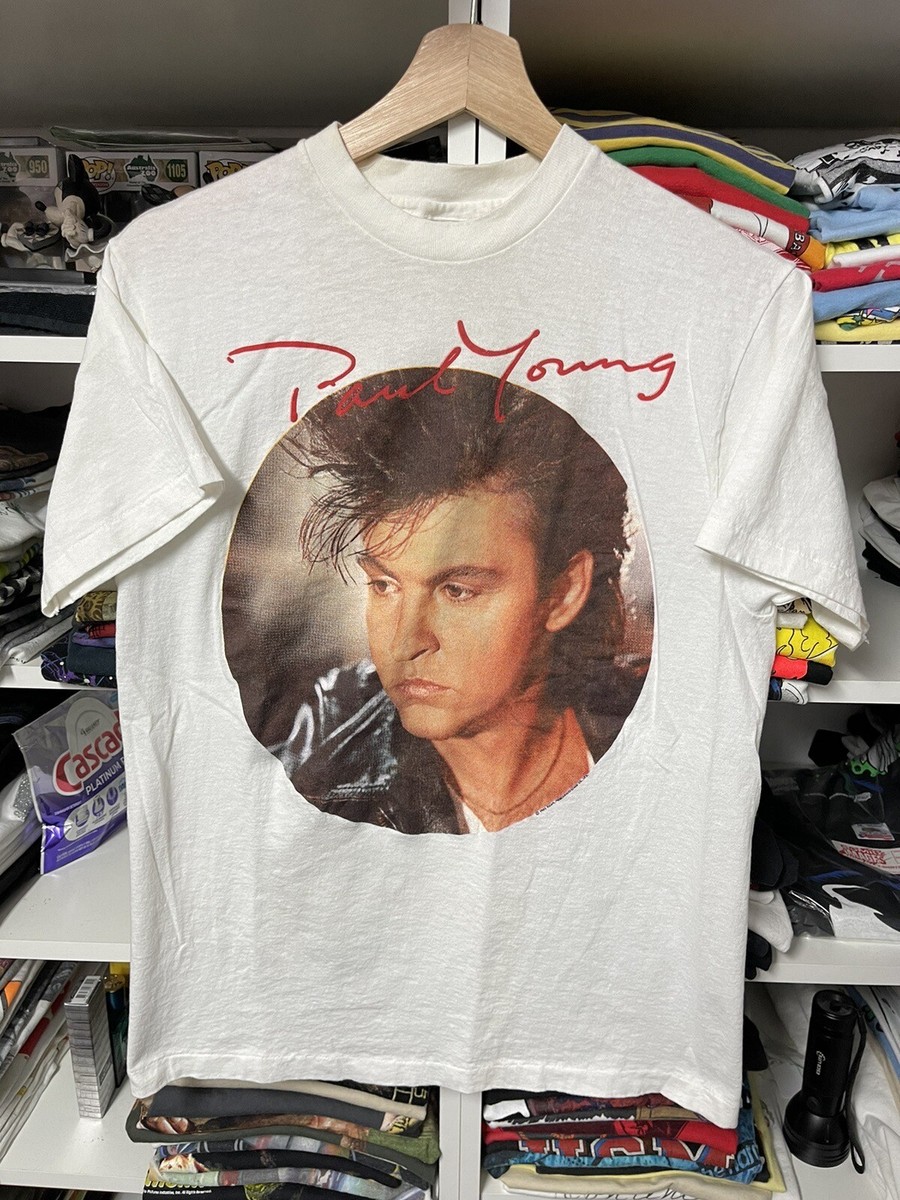 Vintage Original Paul Young The Nine Go Mad World Tour 1985 T