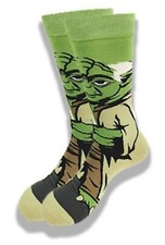 Star Wars Yoda 360 Character Crew Socks