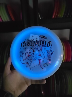 Axiom Total Eclipse Vanish 172g #3 Digital Gyropalooza 2024 Glow Disc Golf Mvp