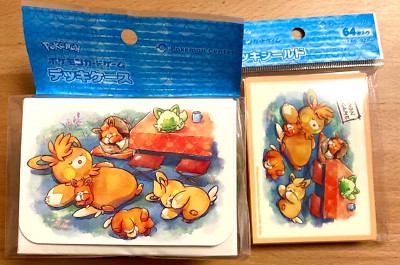 Pokemon Official Deck Shield & Deck Case PAMO NO MURE 64 Sleeve Japanese NEW