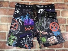 New Mens Fresh Supply and Co Boxer Brief sz Medium 32-34 Snakes Design