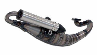 Giannelli Marmitta Extra Nitro Per MBK Nitro / Yamaha Aerox - Silenziatore In Alluminio CEE E13 - 50cc 2T