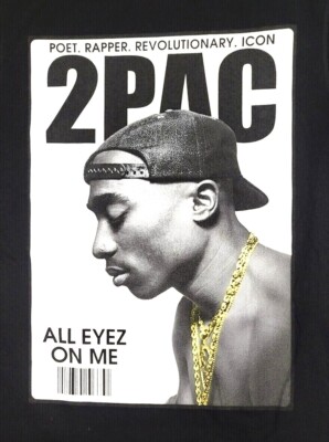 TUPAC SHAKUR T-shirt 2Pac West Coast Legend Hip Hop Rap