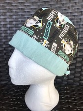 Harry Potter Tie Back Medical Surgical Women s Scrub Hat Cap USA made