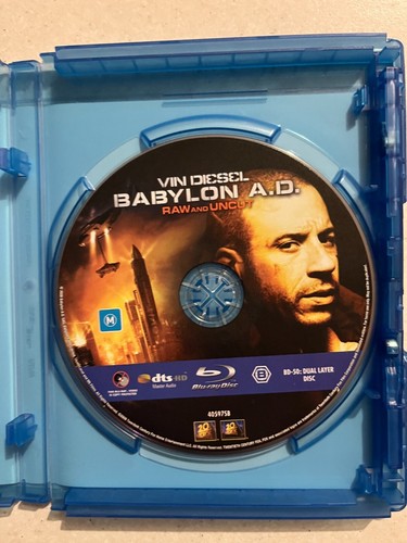 Vin Diesel Movies Blu-Ray Region B Pitch Black XXX Riddick Babylon A.D. Action - Picture 12 of 23