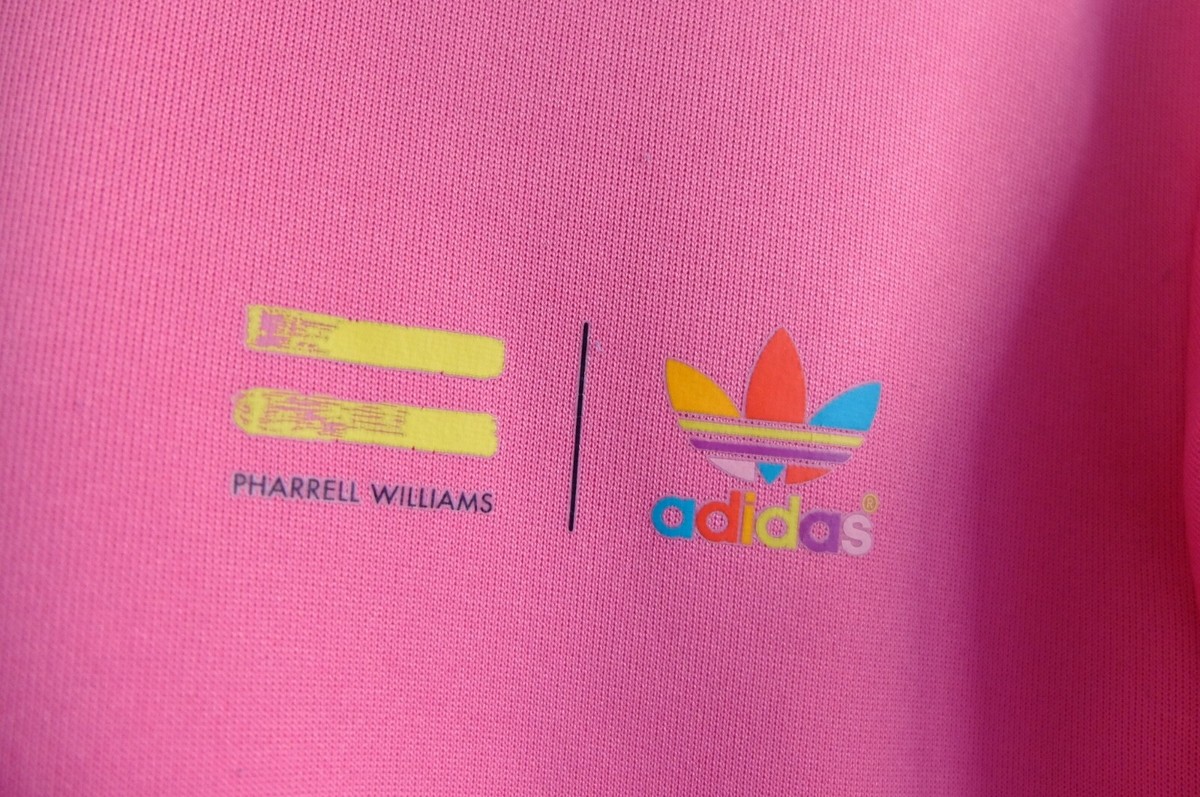 Adidas Originals x Pharrell Williams jacket S Pink Track TT Bomber