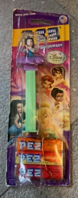 PEZ DISPENSERS- FARIES 0 SILVERMIST