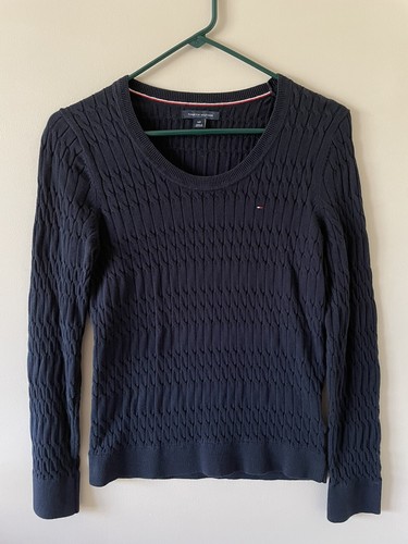 ESSENTIAL SCOOP NECK SWEATER [Navy 