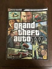 Grand Theft Auto GTA IV 4 Strategy Guide BradyGames XBOX 360 PS3 PC