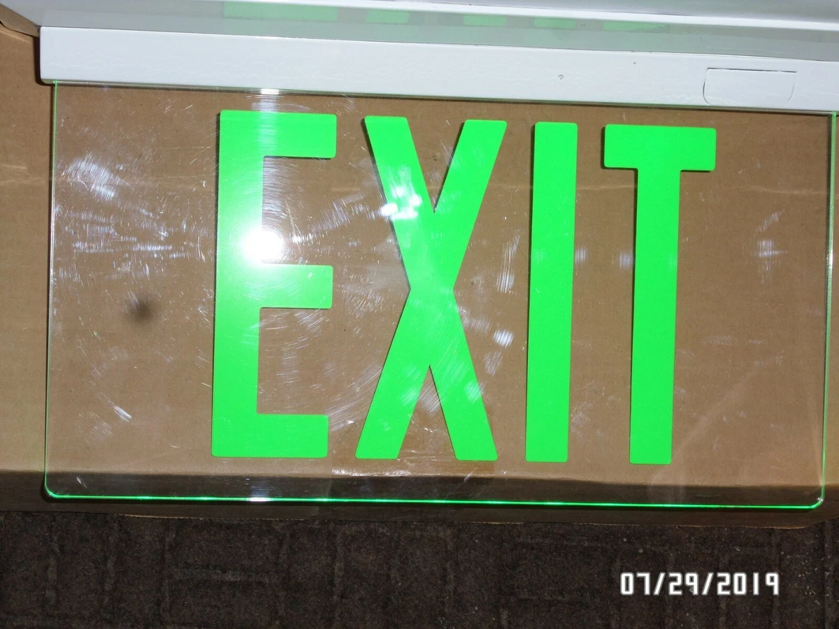 Exit Sign/Emergency Lighting Test 17, 47 OFF