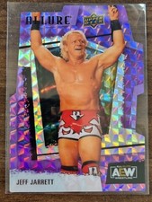 2022 AEW Jeff Jarrett Purple Diamond /10 ALLURE Trading Card #85678
