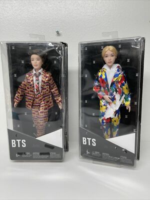 BTS K-pop Idol Doll-Set of Two Jimin Jung-Kook Jin & J-hope Choose