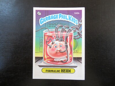 1986 Topps # 160b Formalde Heidi Garbage Pail Kids Card | eBay