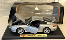 Maisto 1:18 Porsche 2002-05 911 Carrera 4S 996.2 Arctic Silver Metallic Spec Ed