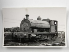 Steam Locomotive Saddle Tank Engine Railway KM Buckle 1960 Photo