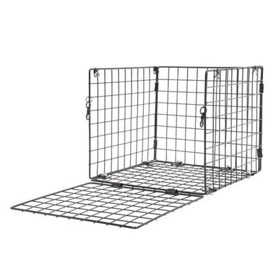Deer Feeder Varmint Guard Basket 12''×11''×13'' for Livestock Wildlife 55 Gallon
