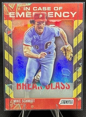Mike Schmidt- In Case of Emergency 2025 Topps Stadium Club Baseball